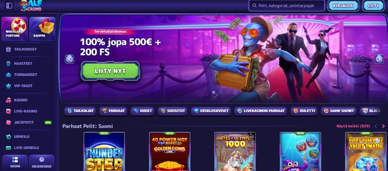Alf Casino Suomi