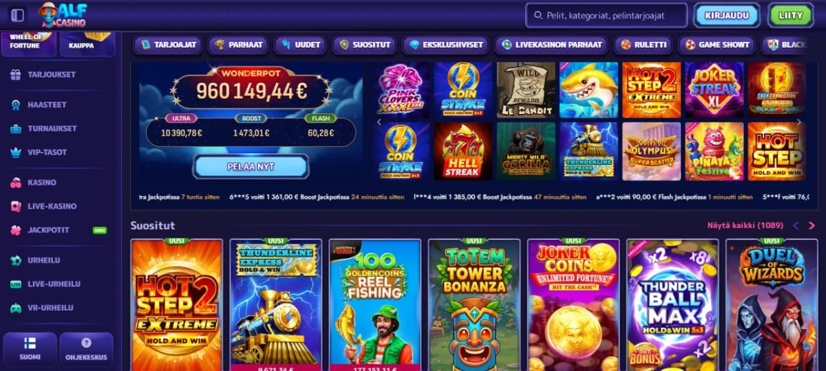 Alf Casino Suomi image 2